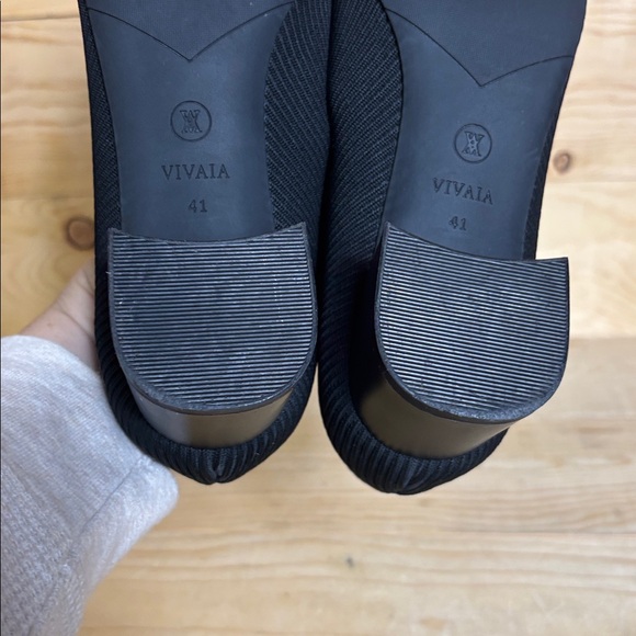 Vivaia Elegant Black‎ Women's square toe Heels - Picture 8 of 9